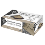 Dekart Burleigh Sand Decking Tile Corners - 4 Pack