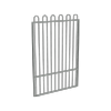 ProtectorAl 800 - 1200 x 1800mm Palladium Silver Aluminium Pool Gate ...