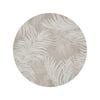 Madras Link Flores Round Placemat Set of 4 Oatmeal