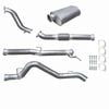 Ignite Exhausts Turbo Back For Mitsubishi Ml Triton 3.2l 3" No Cat With Muffler Raw Aluminised Steel