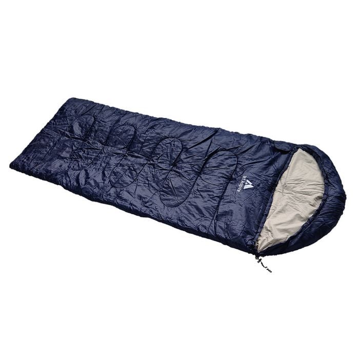 Mt Aspire Kids Sleeping Bag Single Camping Hiking Winter Thermal -10°C Navy Blue