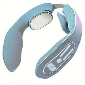 NNETM Intelligent Heated Neck Massager - Grey Blue