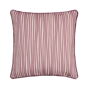 Mimosa 48cm x 48cm Mediterranean Stripe Red Outdoor Cushion