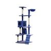 YES4PETS 193cm Cat Scratching Tree Post Sisal Pole Scratching Post Scratcher Tower Condo Blue