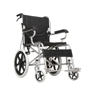 Medipro 16" Foldable Wheelchair Manual Folding Wheel Chair Portable Lightweight