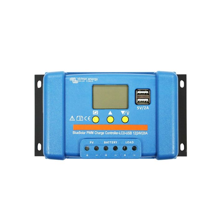 Victron 12/24V 20A BlueSolar PWM-LCD&USB Solar Charge Controller