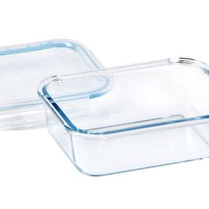 Wiltshire Glass Rectangle Container 1000ml (c)