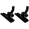 2x Cleanstar Guzzler 32mm Floor Tool Vacuum Dust/Mites Cleaner Attachment Black