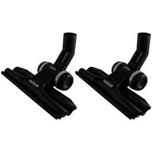 2x Cleanstar Guzzler 32mm Floor Tool Vacuum Dust/Mites Cleaner Attachment Black