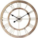 XL Hamptons Double-Frame Floating Wall Clock