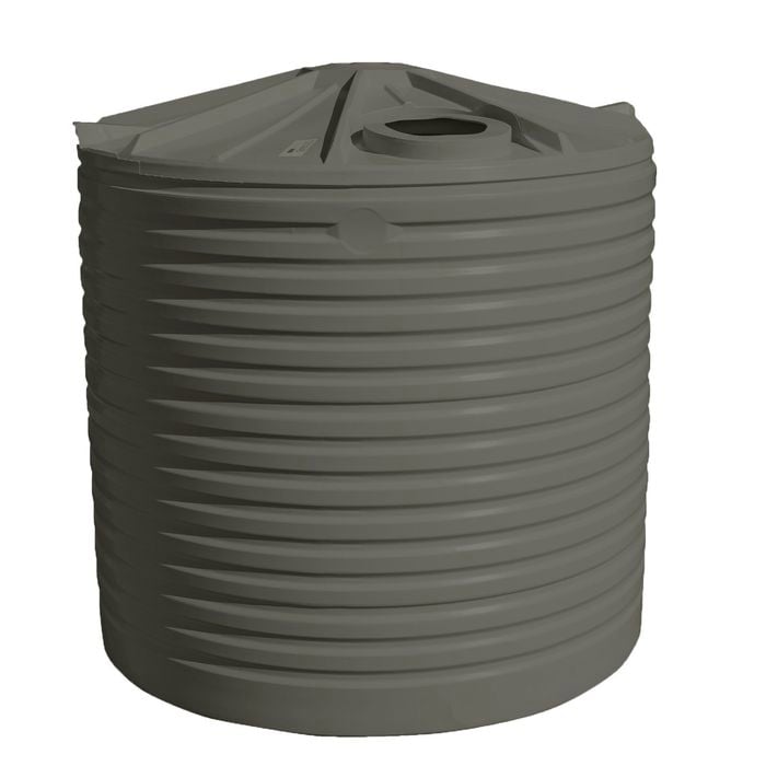 Clark Tanks 9092L Round Poly Water Tank - Earthtone
