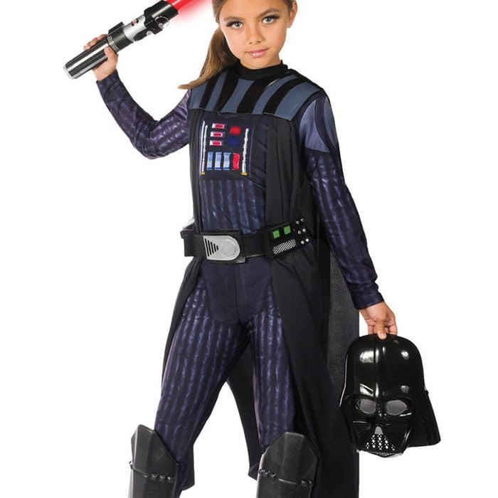 Darth Vader Deluxe Girls Star Wars Costume - Medium