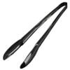 Anygleam Black Stainless Steel Tong – 1pc Clip Tableware For Salad, Bbq & Grill Party Accessory