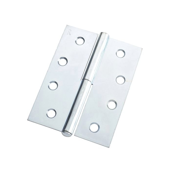 Zenith 100mm Zinc Plated Left Handed Lift Off Hinge