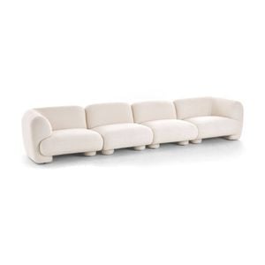 Airlie Indoor 4 seater Modular Fabric Sofa Lounge