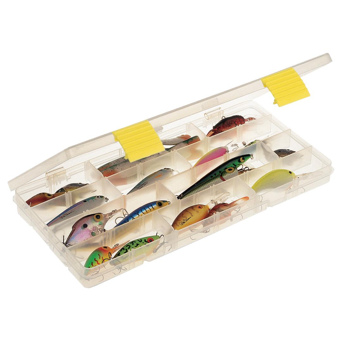 Plano 2360100 Thin Stowaway with Adjustable Dividers Fishing Tackle Storage Box