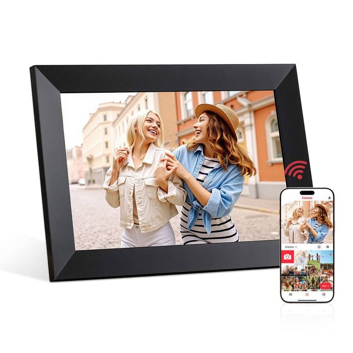 Artiss Digital Photo Frame 10.1 Inch Wifi Touch-screen Picture Video Player 32g