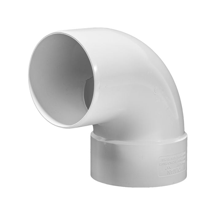 Holman 100mm 88° Male And Female PVC DWV Plain Bend