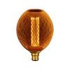 Verve Design LED 130lm 3.5W Vintage Metal Mesh Decorative Globe