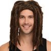 DELUXE DREADLOCKS WIG Rasta Costume Fancy Dress Reggae Halloween Brown