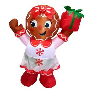 Mirabella Holly Gingerbread Inflatable