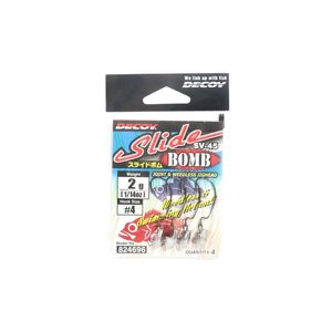 Decoy SV45 Slide Bomb Fishing Jighead 4 2.0g
