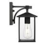 Telbix Black Coby 15 Exterior Wall Bracket