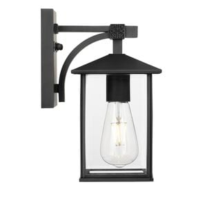Telbix Black Coby 15 Exterior Wall Bracket