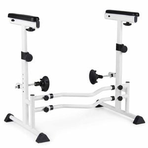 Costway Adjustable Toilet Safety Rails Frame Handrails Fits Most