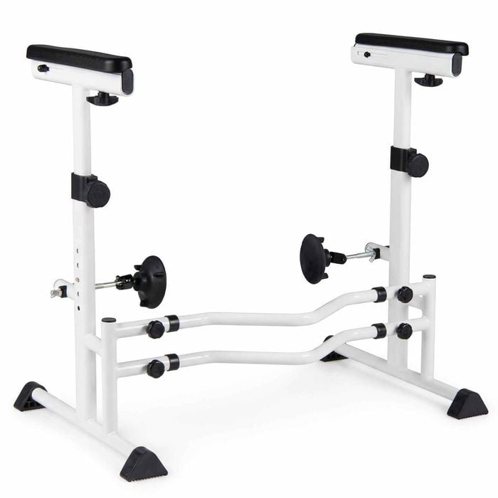 Costway Adjustable Toilet Safety Rails Frame Handrails Fits Most
