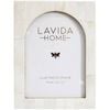 LVD 5x7 Picture/Photo Frame Arch Bone/MDF Home Decor White
