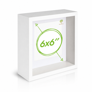 Nicola Spring Box Photo Frame - 6 X 6 Square Acrylic Frame