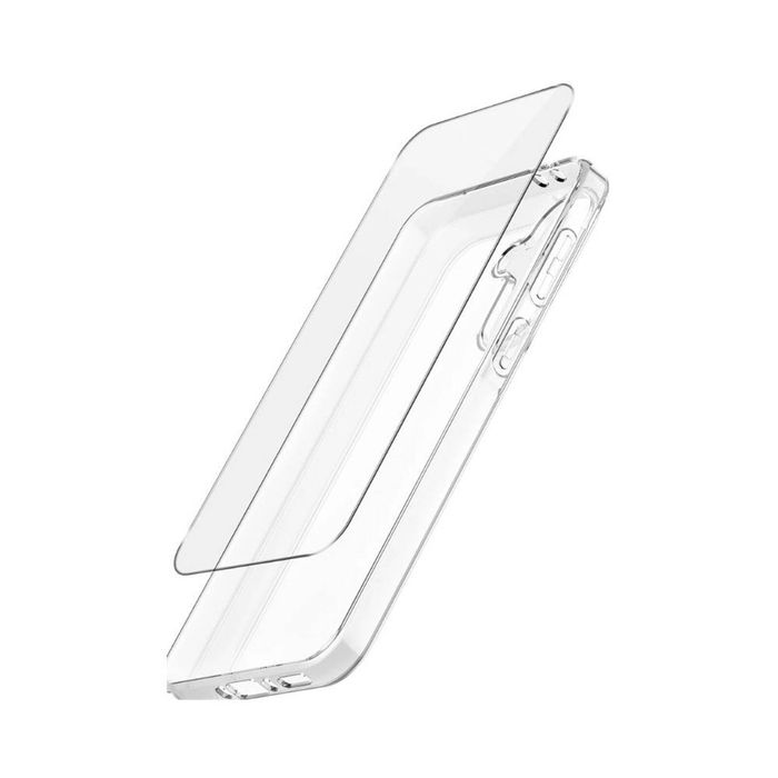 ITSKINS Essential 360 Bundle for Samsung Galaxy A37 5G Clear Case and Glass Protector