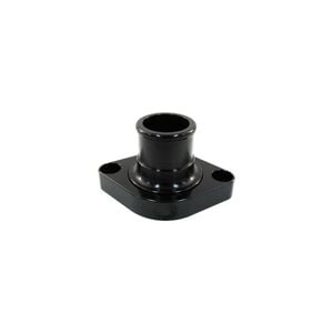 Cal Custom SBC BBC Black Billet Aluminium Straight Up Neck Swivel Thermostat Housing 327 350 396 454