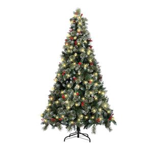 Tinseltown LED Christmas Tree 7FT 2.1M Xmas Trees Decorations w/ Ornaments 1400 Tips