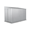 Absco Sheds 1.52 x 3.0 x 2.06m Zincalume Narrow Single Door Garden Shed