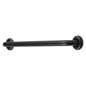 Metlam Australia 600mm x 32mm Designer Black Straight Grab Rail