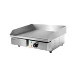 Devanti Electric Griddle Hot Plate Commercial Cooker Stainless Steel
