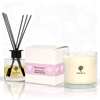 Nicola Spring Soy Wax Scented Candle & Reed Diffuser Set - Summer Berries - 400g Candle 45 Hour Burn & 200ml Diffuser