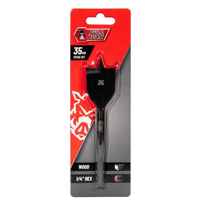 Full Boar 35mm Spade Bit