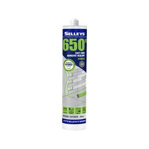 Selleys 300ml Grey 650FC Adhesive Sealant - Grey