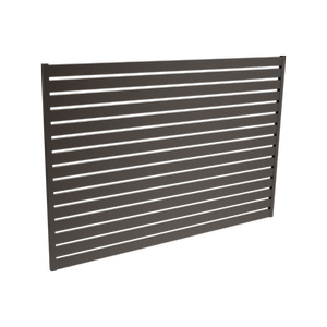 ProtectorAl Up to 1800W x Up to 1200H Satin Black Aluminium Slat Screen Kit