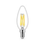 Philips B35 E14 LED 470lm Clear Filament 3.5W Dimmable Globe