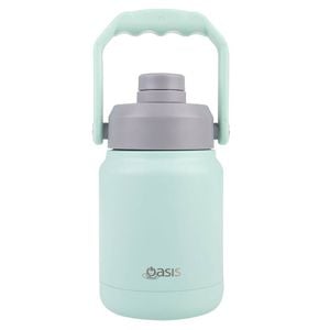 Oasis 1.2L Insulated Mini Jug Stainless Steel w/ Carry Handle - Mint