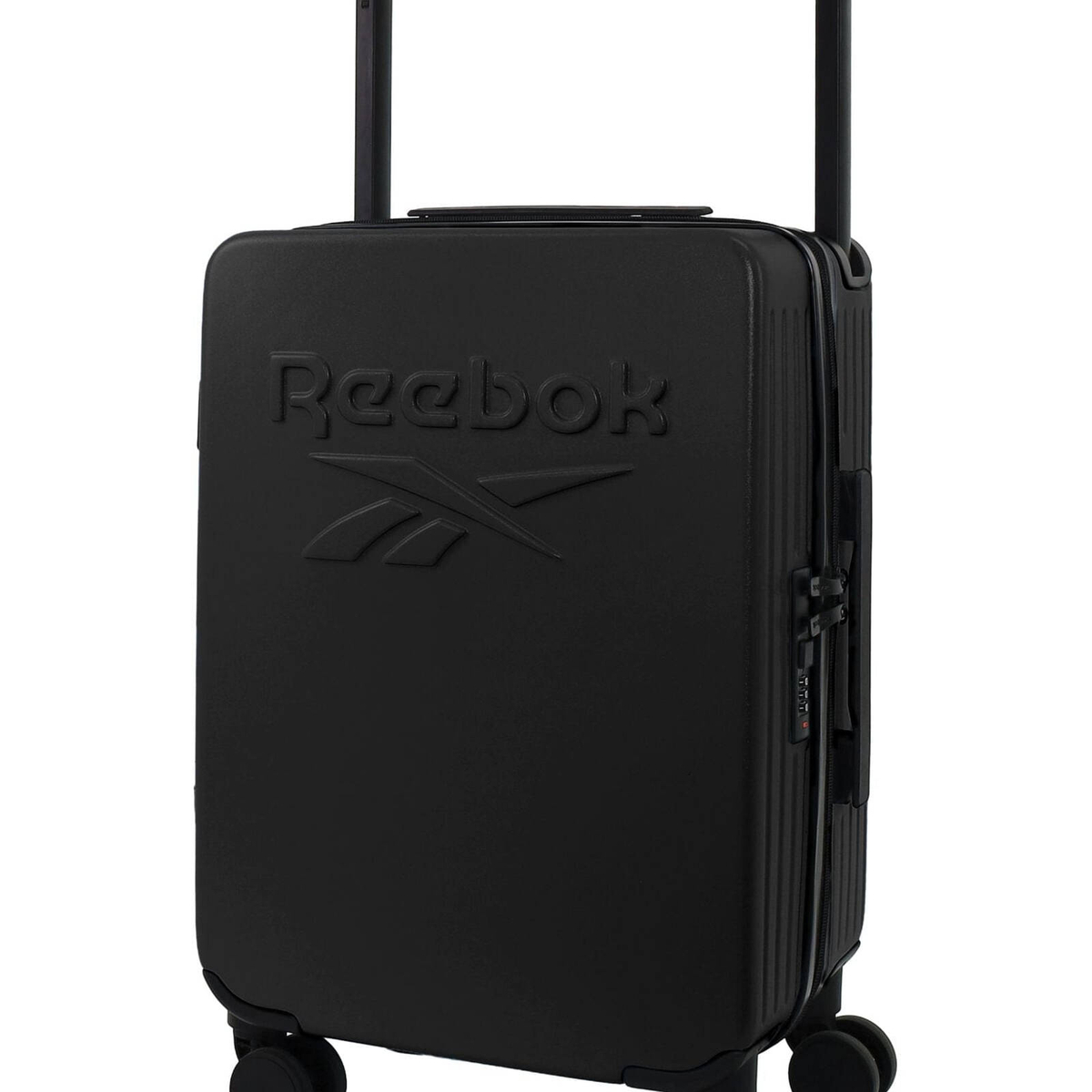 Reebok Expedition Cabin Hard-shell Suitcase Travel Luggage 54cm Black ...