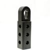 4wd Recovery Soft Shackle Hitch (sk+ Pro) With Teardrop Shaped Eyelet - Black