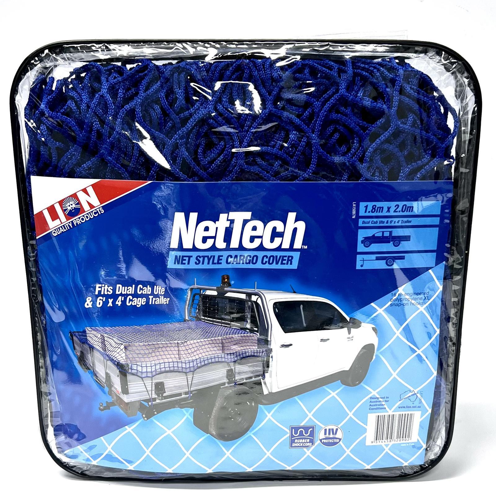 Lion 1.8 x 2m Dual Cab Ute NetTech Cargo Net