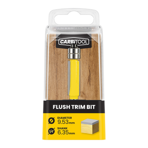 Carbitool 9.53mm TCT Flush Trim Router Bit
