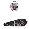 Li-Ning Turbo Charging  Z Drive Carbon Fibre Strung Badminton Racquet With Full Cover | Intermediate | Size: 82gm | Black-Gold