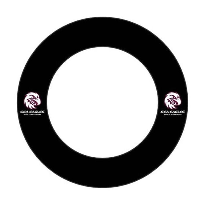 NRL Sea Eagles Dartboard Surround Manly Team Dessign Universal Fit